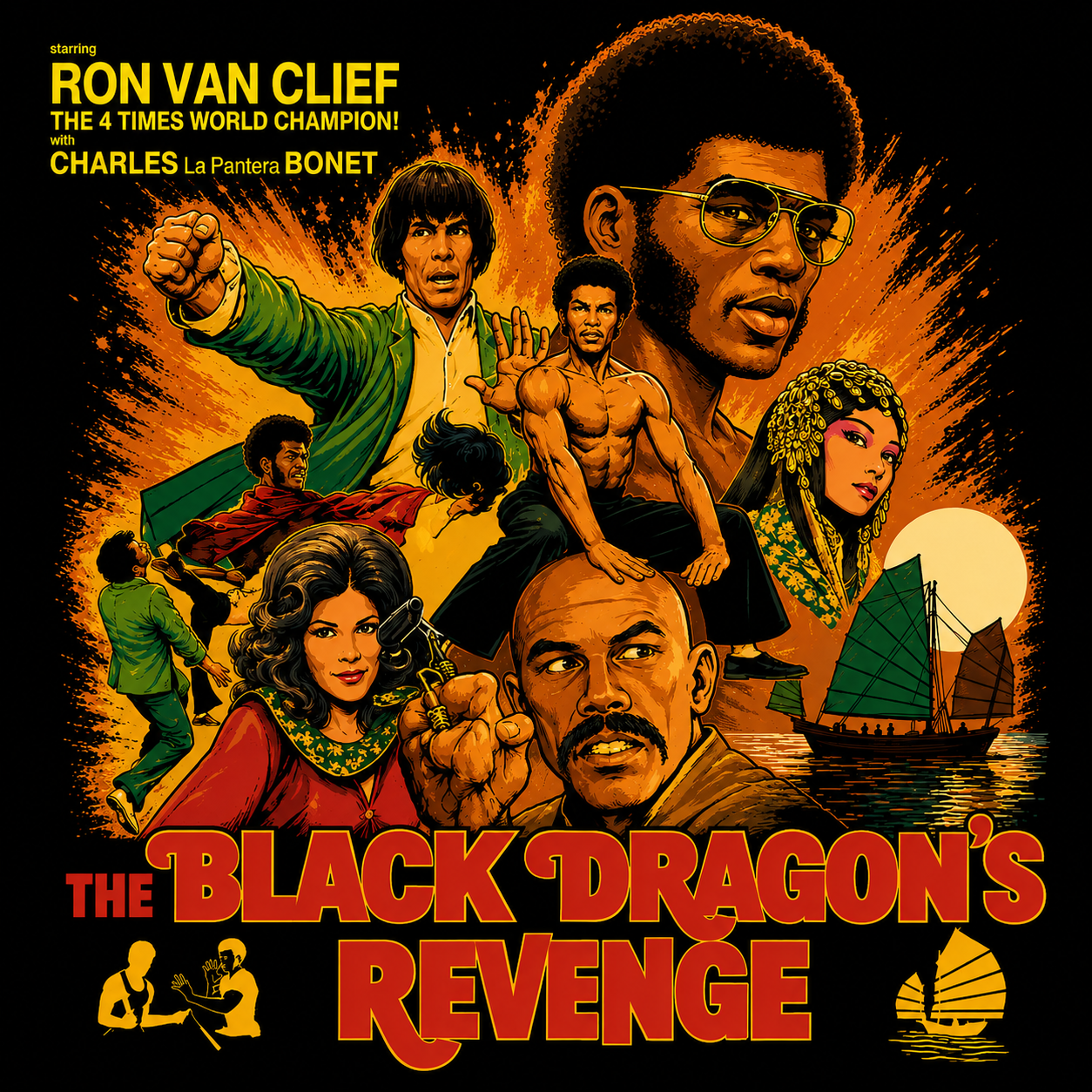 "The Black Dragon's Revenge" T-shirt