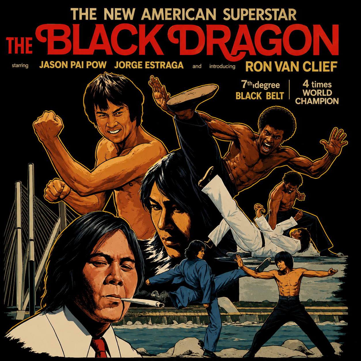 "The Black Dragon" T-shirt