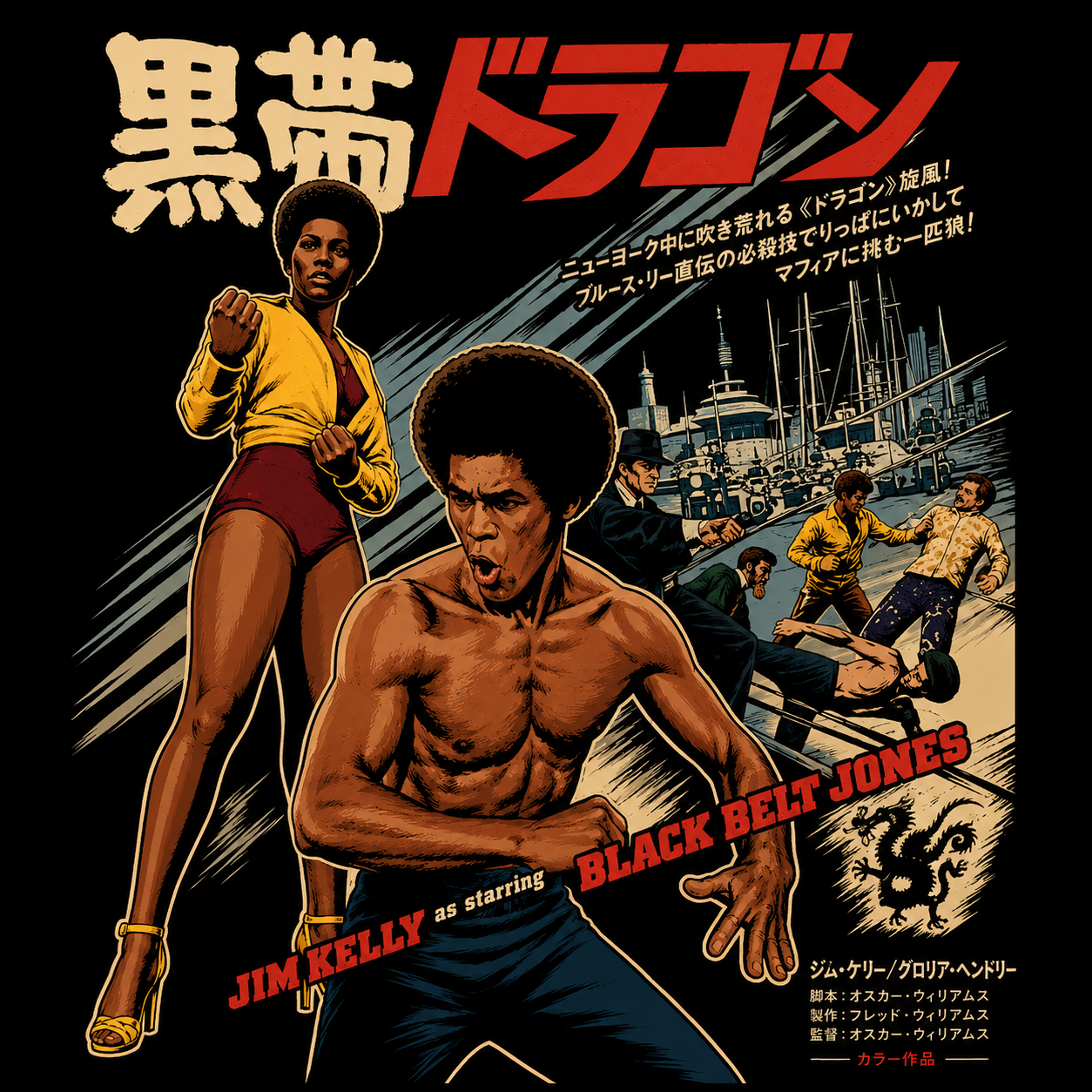 "Blk Belt Jones" T-shirt