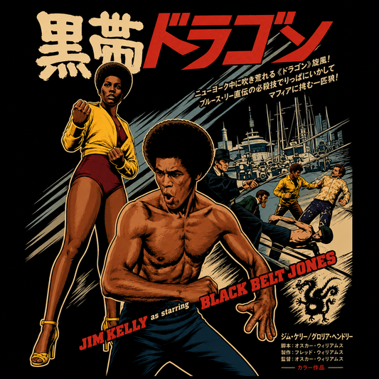 "Blk Belt Jones" T-shirt