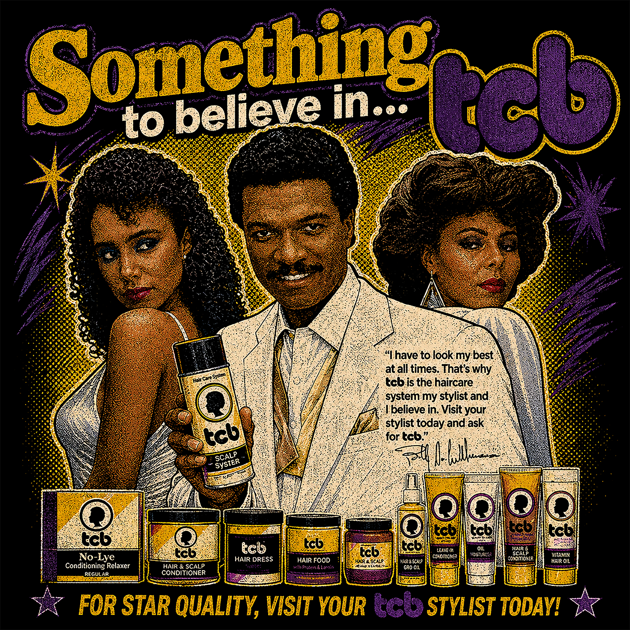 "TCB" T-shirt