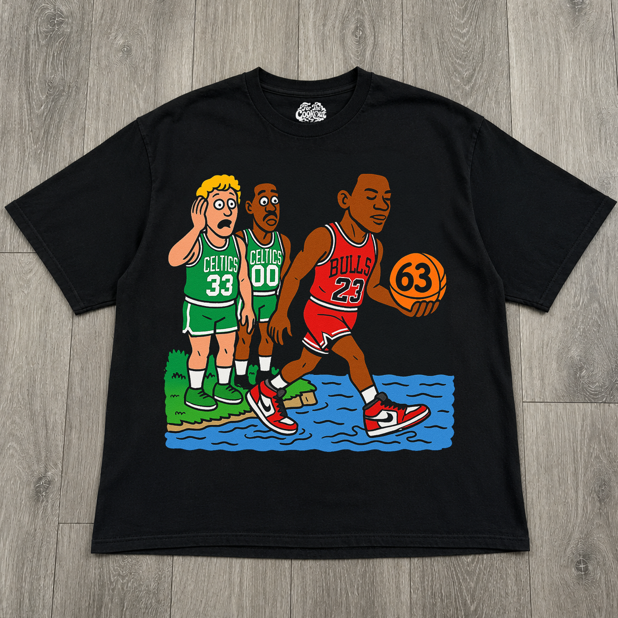 "Jordan on water" T-shirt