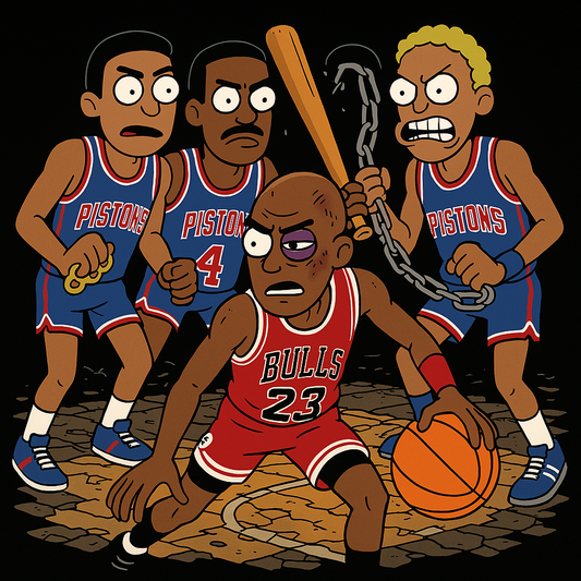 "Jordan vs Detroit" T-shirt