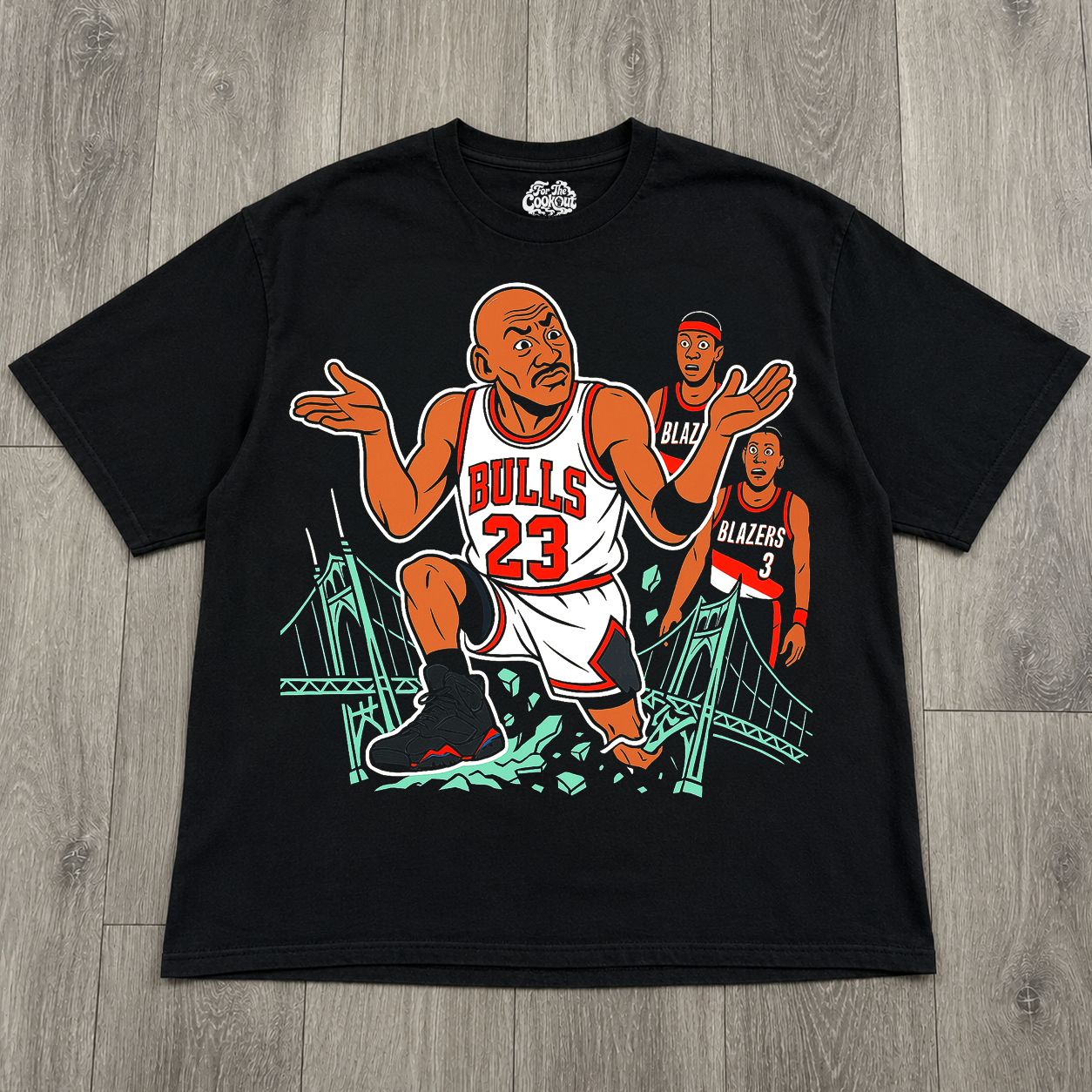 "Jordan Takes Portland" T-shirt