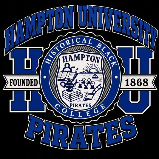 "Hampton U Crest" T-shirt