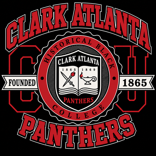 "Clark Atlanta Crest" T-shirt