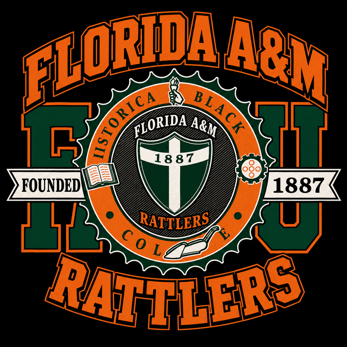 "FAMU Crest" T-shirt