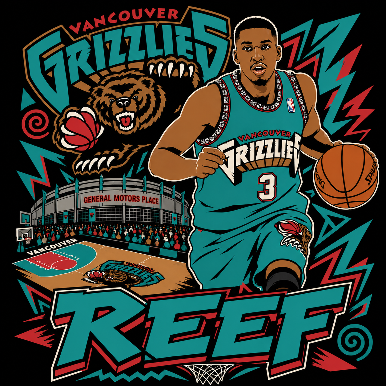 "Reef" T-shirt