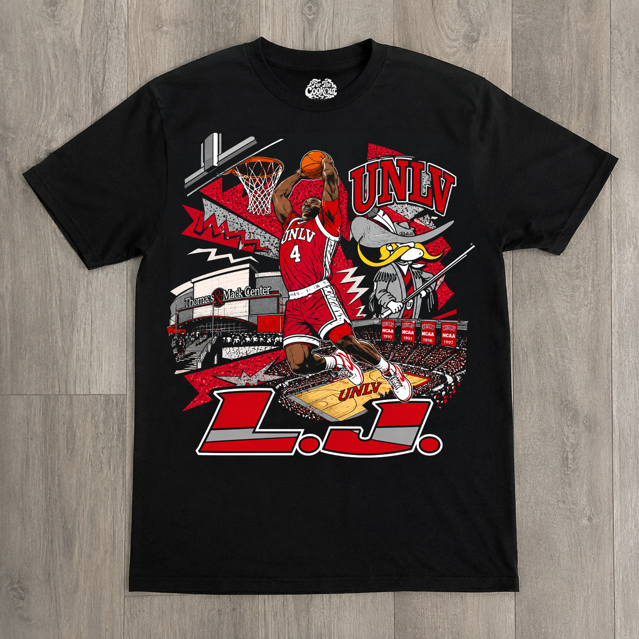 "LJ UNLV" T-shirt