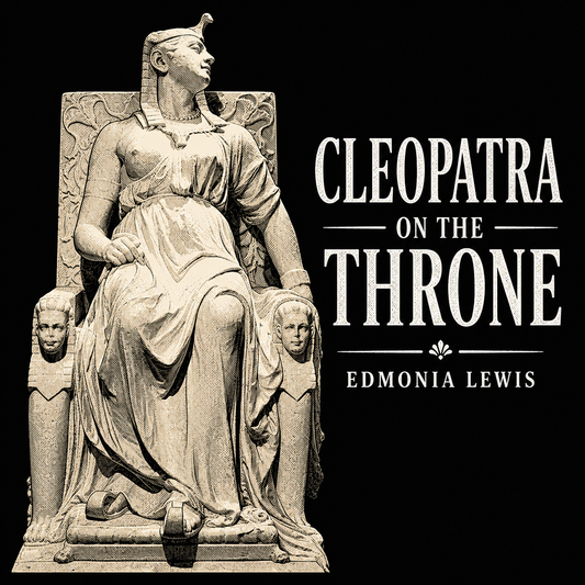 "Cleopatra on the Throne Edmonia Lewis" T-shirt