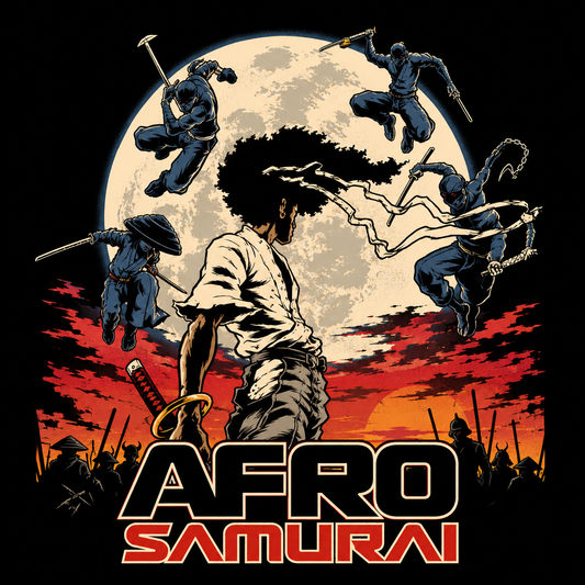 "Afro Samurai" T-shirt