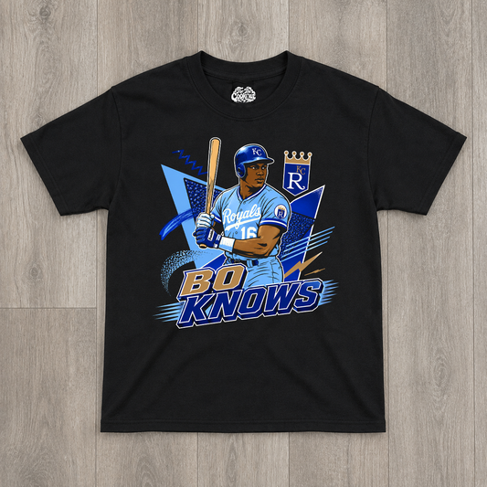 "Bo Knows Baseball" Youth T-shirt