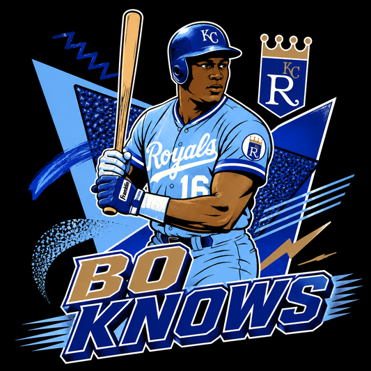 "Bo Knows Baseball" Youth T-shirt