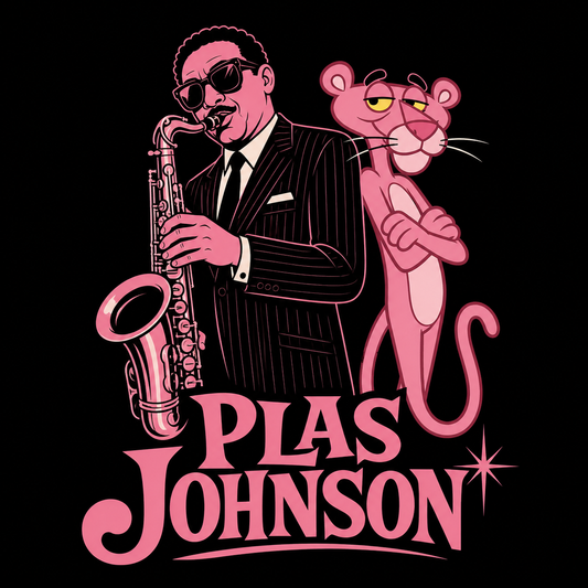 "Plas Johnson" T-shirt