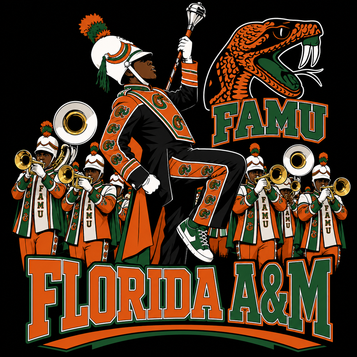 "FAMU Band" T-shirt