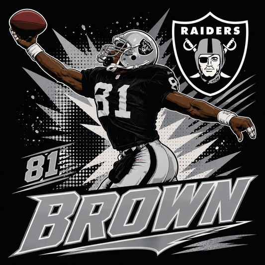 "Tim Brown Oakland" T-shirt