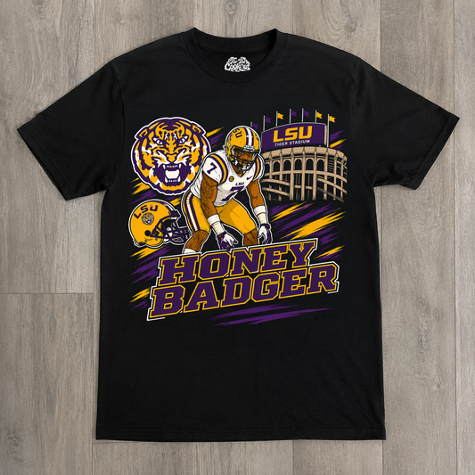 "LSU Honey Badger"T-shirt