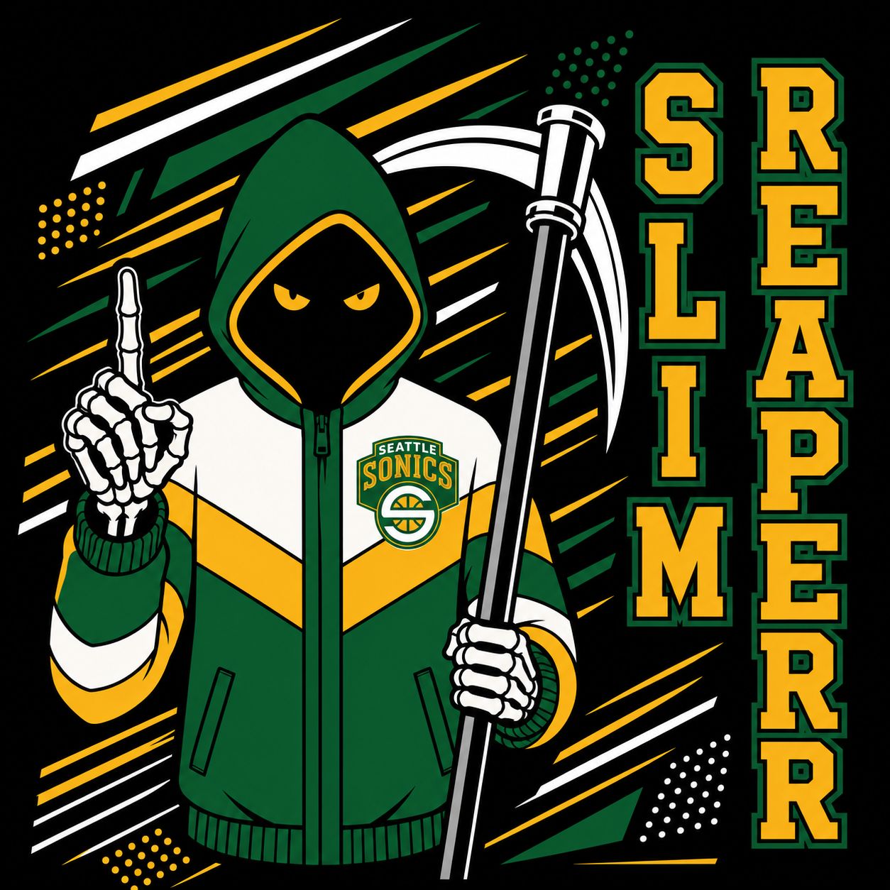 "Seattle Slim Reaper" T-shirt