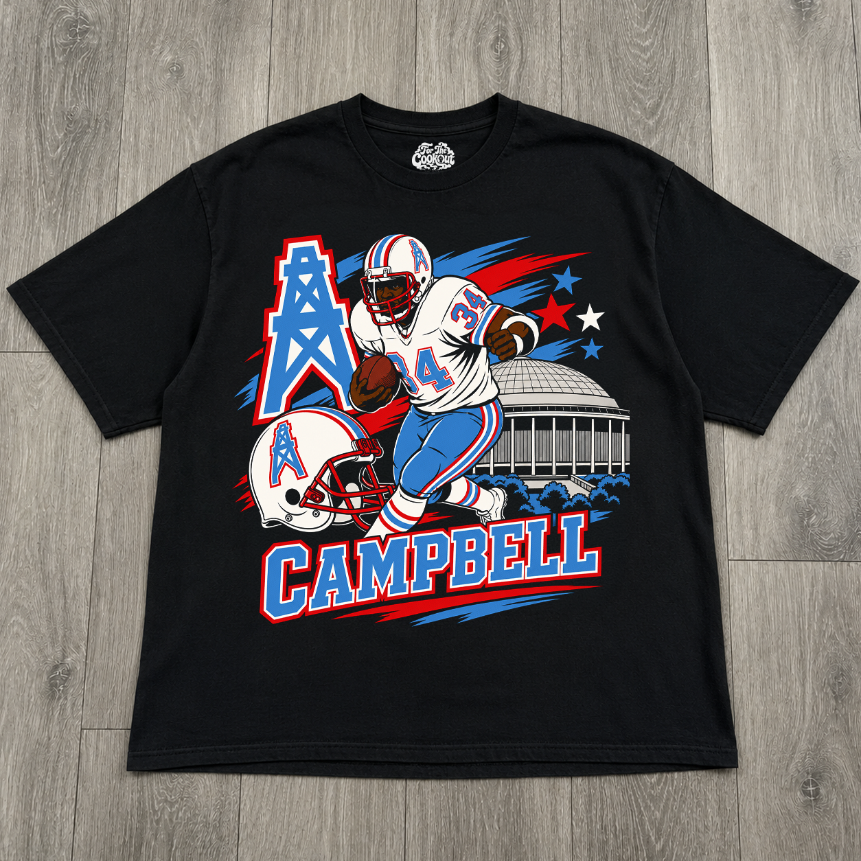 "Campbell Oilers" T-shirt