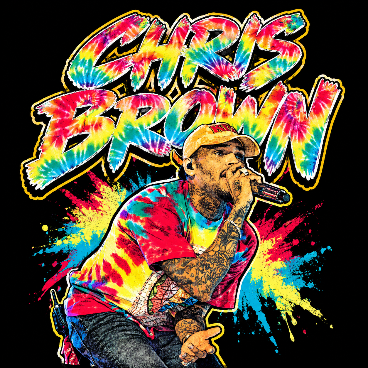 "CB Tie Dye" Women's T-shirt