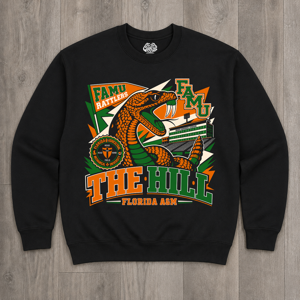 "FAMU The HILL" Crewneck Sweatshirt