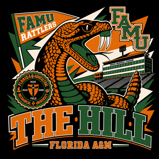 "FAMU The HILL" Crewneck Sweatshirt