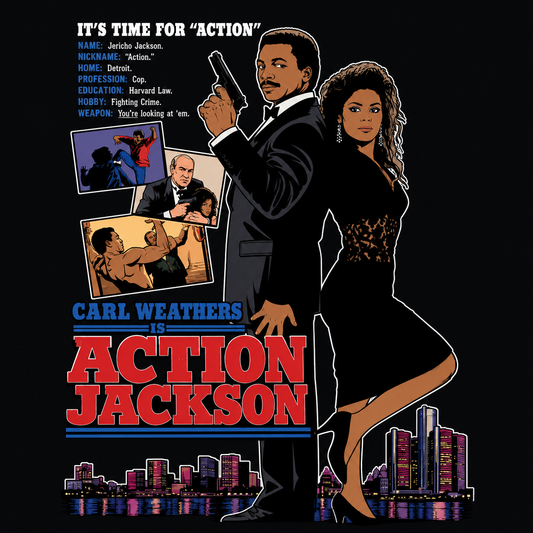"Action Jackson" Crewneck Sweatshirt