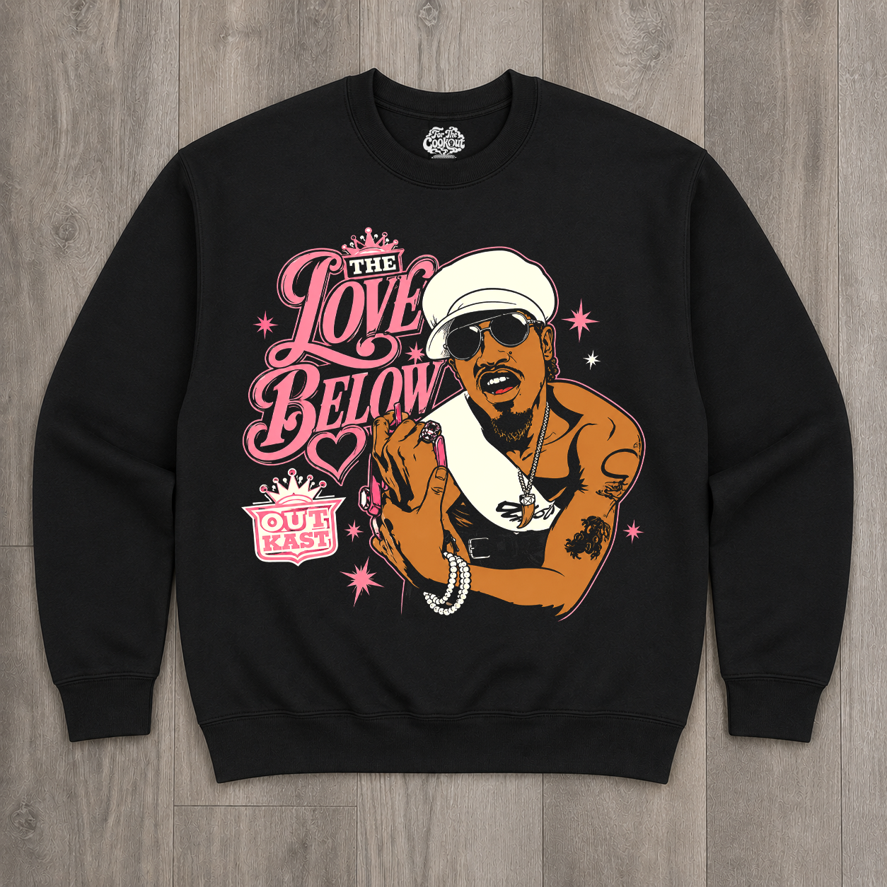 "Love Below" Crewneck Sweatshirt