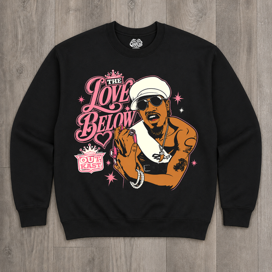 "Love Below" Crewneck Sweatshirt