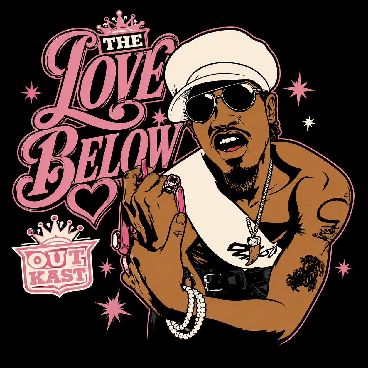 "Love Below" Crewneck Sweatshirt