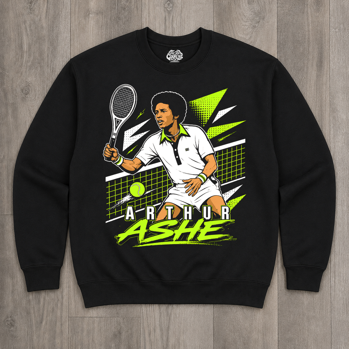 "Arthur Ashe" Crewneck Sweatshirt