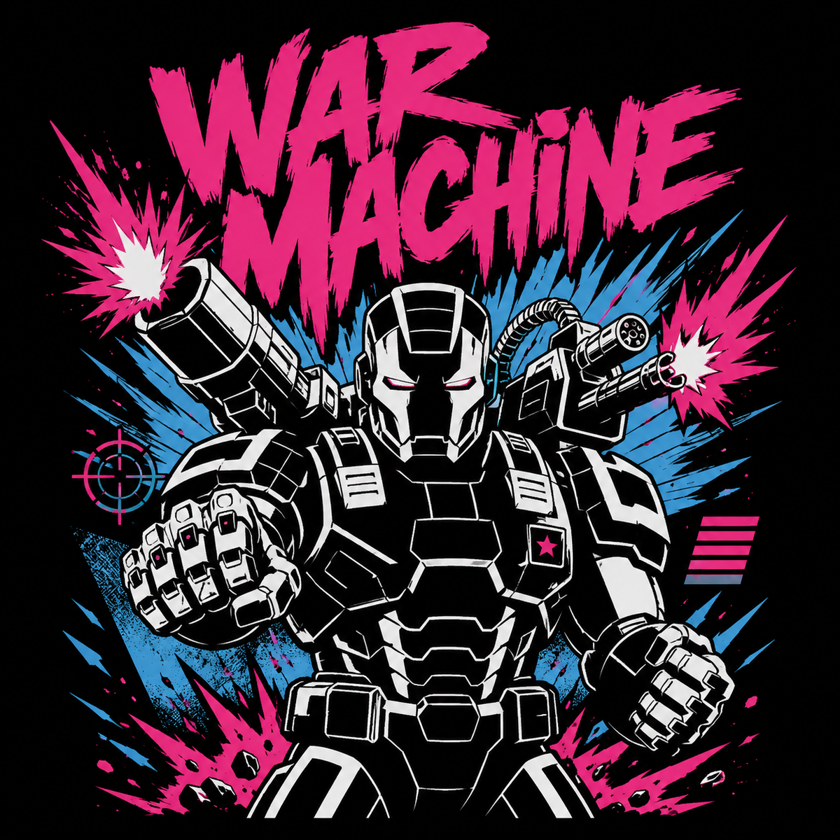 "War Machine"T-shirt