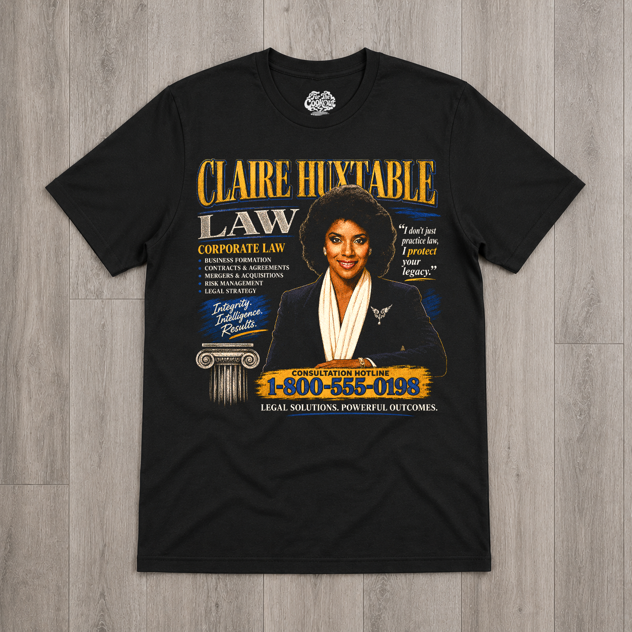 "Claire Huxtable Law" Women's T-shirt