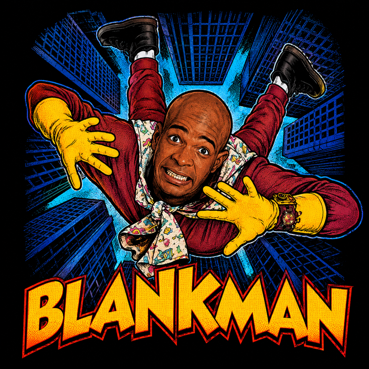 "Blank Man" T-shirt