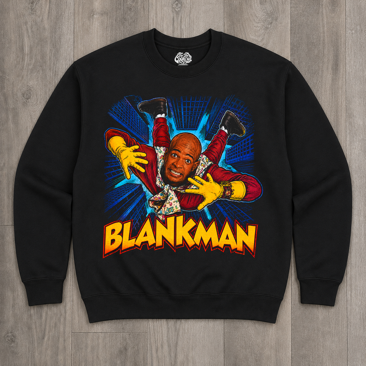 "Blank Man" Crewneck Sweatshirt