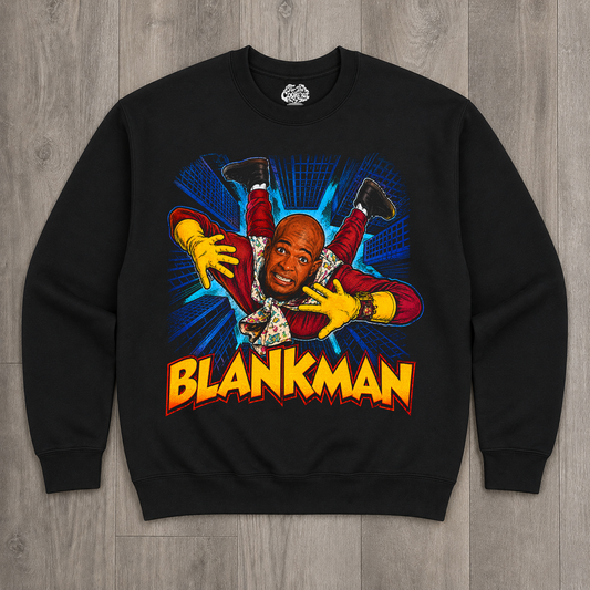 "Blank Man" Crewneck Sweatshirt