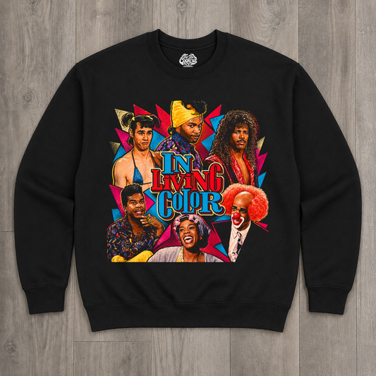"In Living Color" Crewneck Sweatshirt
