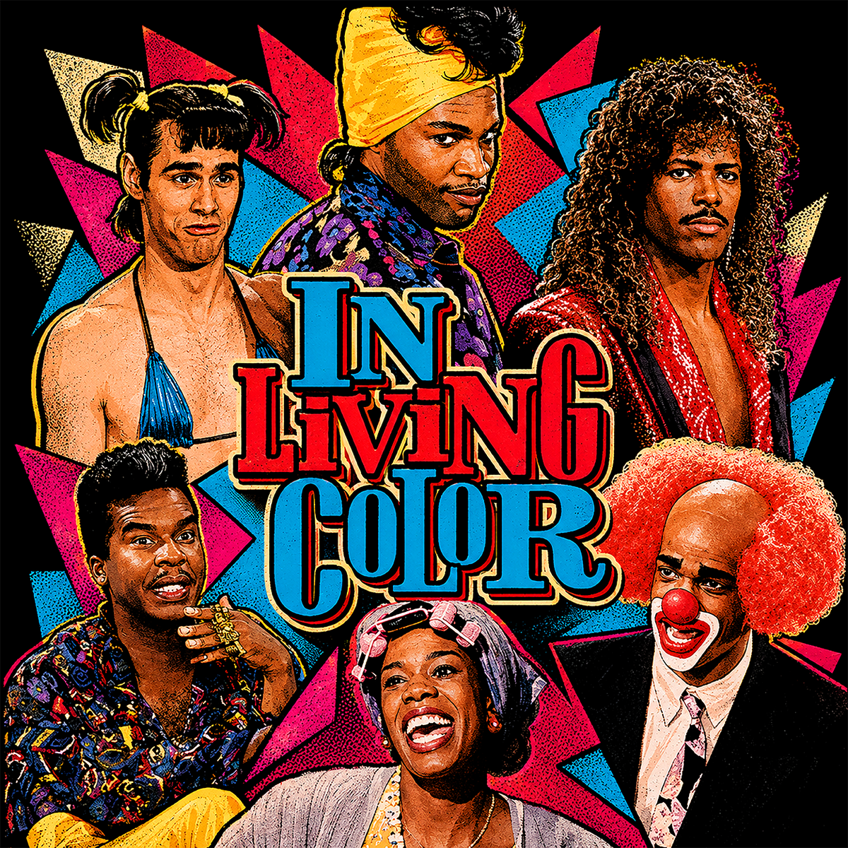 "In Living Color" Crewneck Sweatshirt