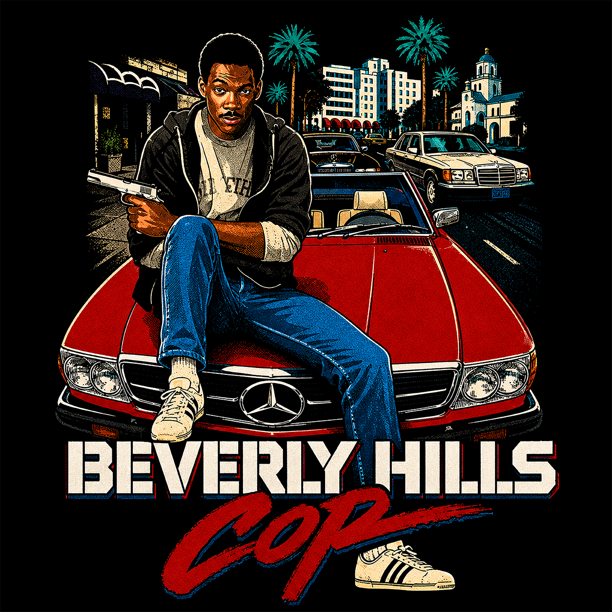 "BH Cop" Crewneck Sweatshirt