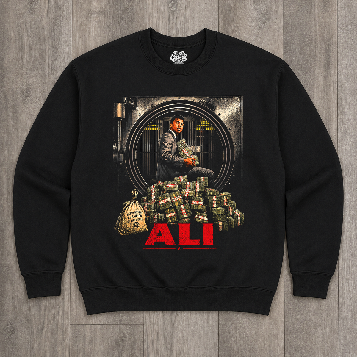 "Ali Bank" Crewneck Sweatshirt