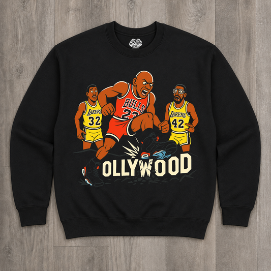 "Jordan takes Hollywood" Crewneck Sweatshirt