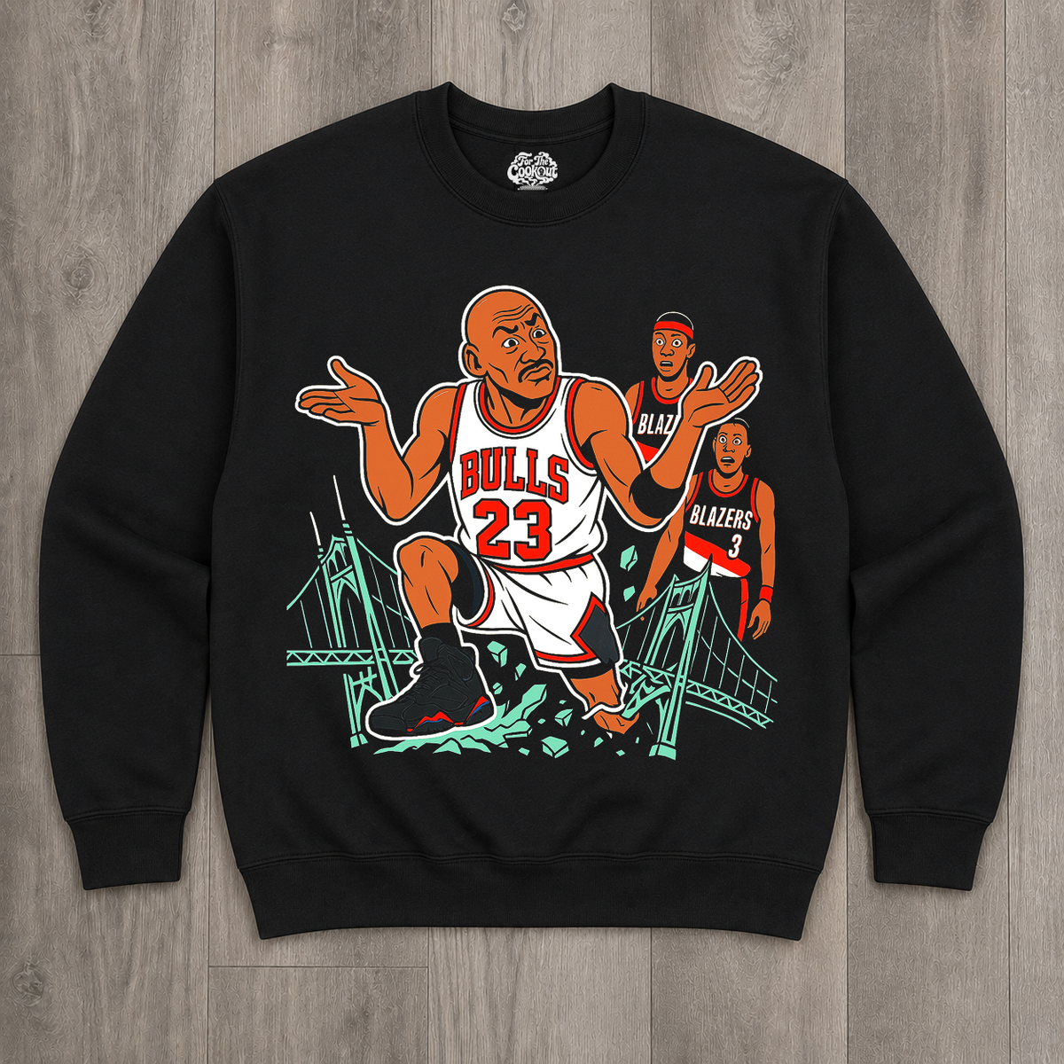 "Jordan Takes Portland" Crewneck Sweatshirt