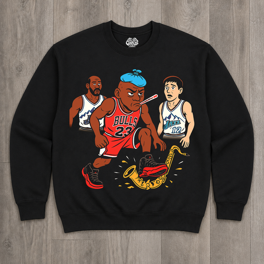 "Jordan Flu Game" Crewneck Sweatshirt
