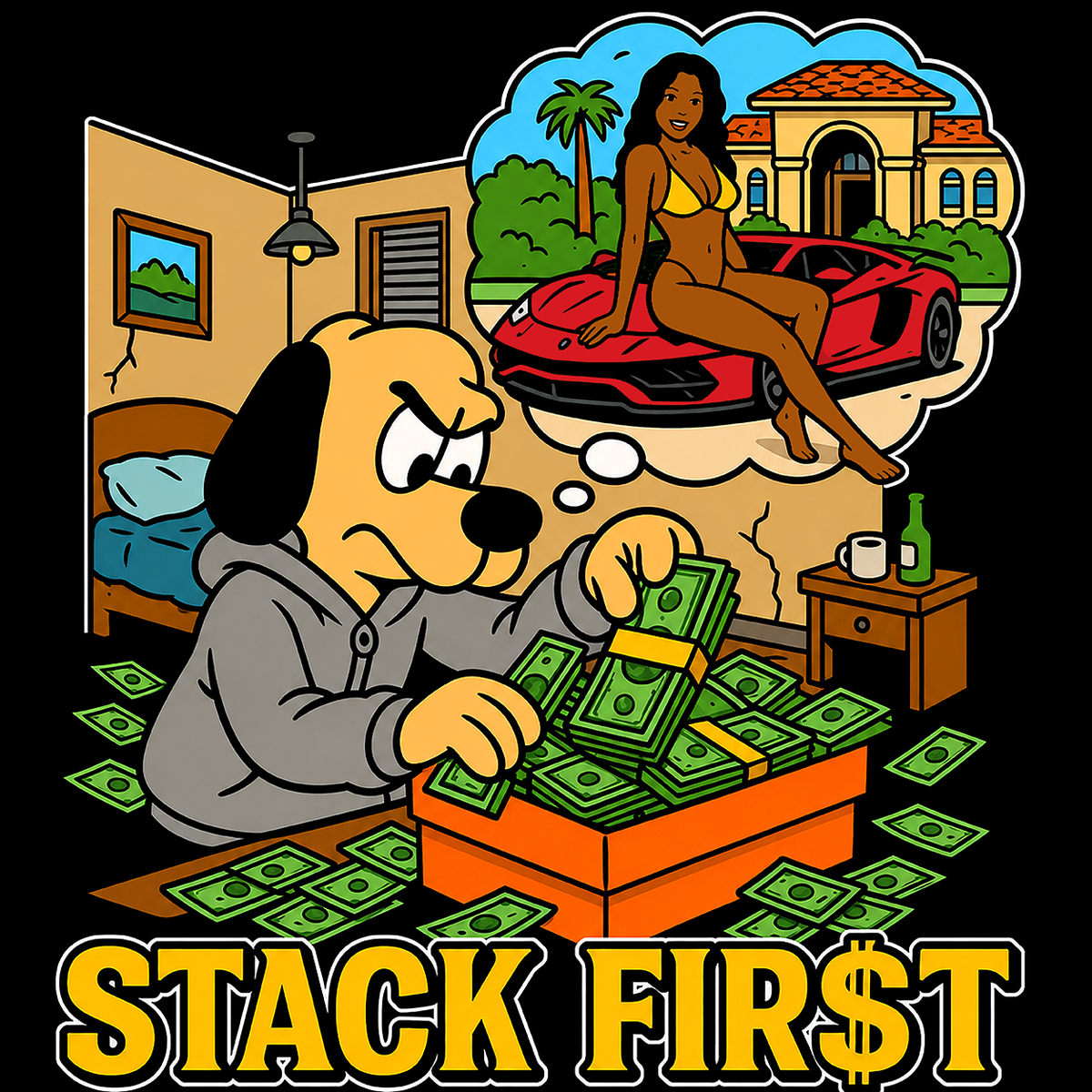 "Stack First" T-shirt