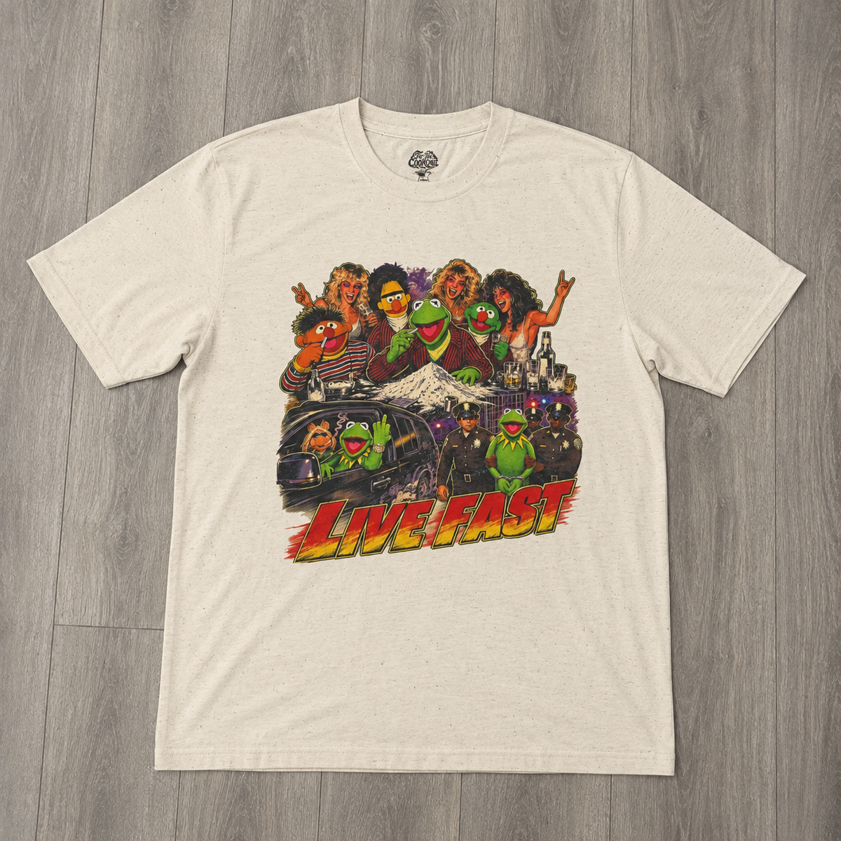 "Live Fast" T-shirt
