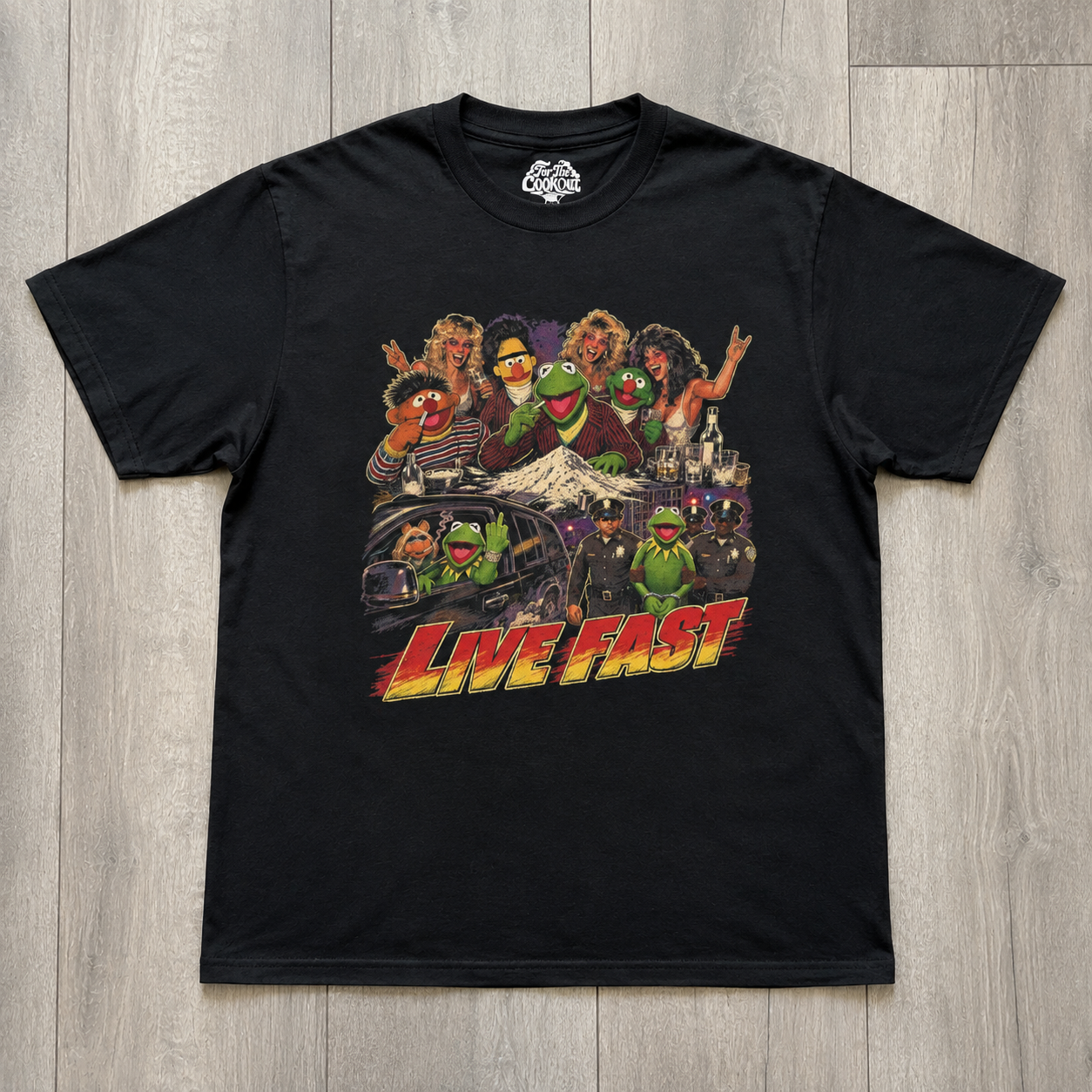 "Live Fast" T-shirt