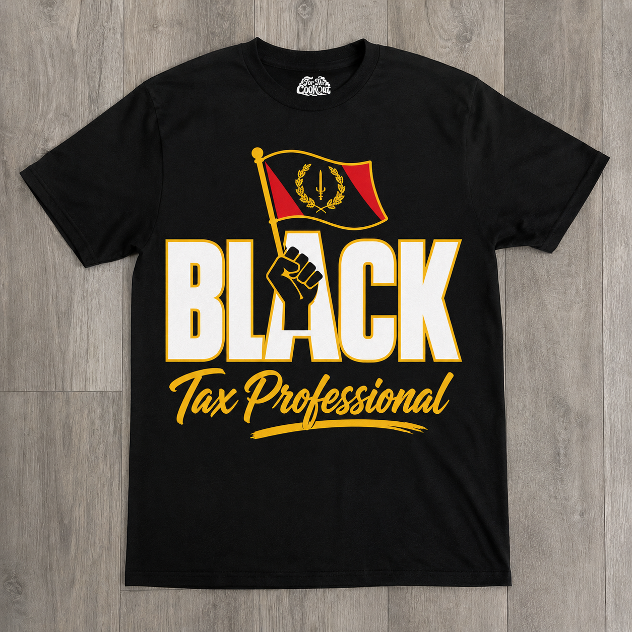 "Black American Tax Professional" T-shirt