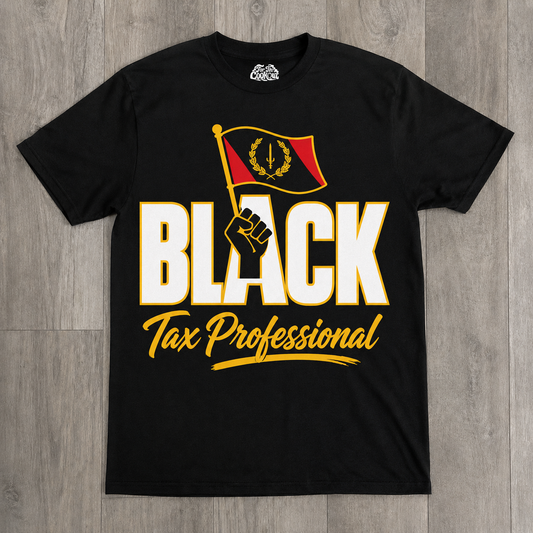 "Black American Tax Professional" T-shirt