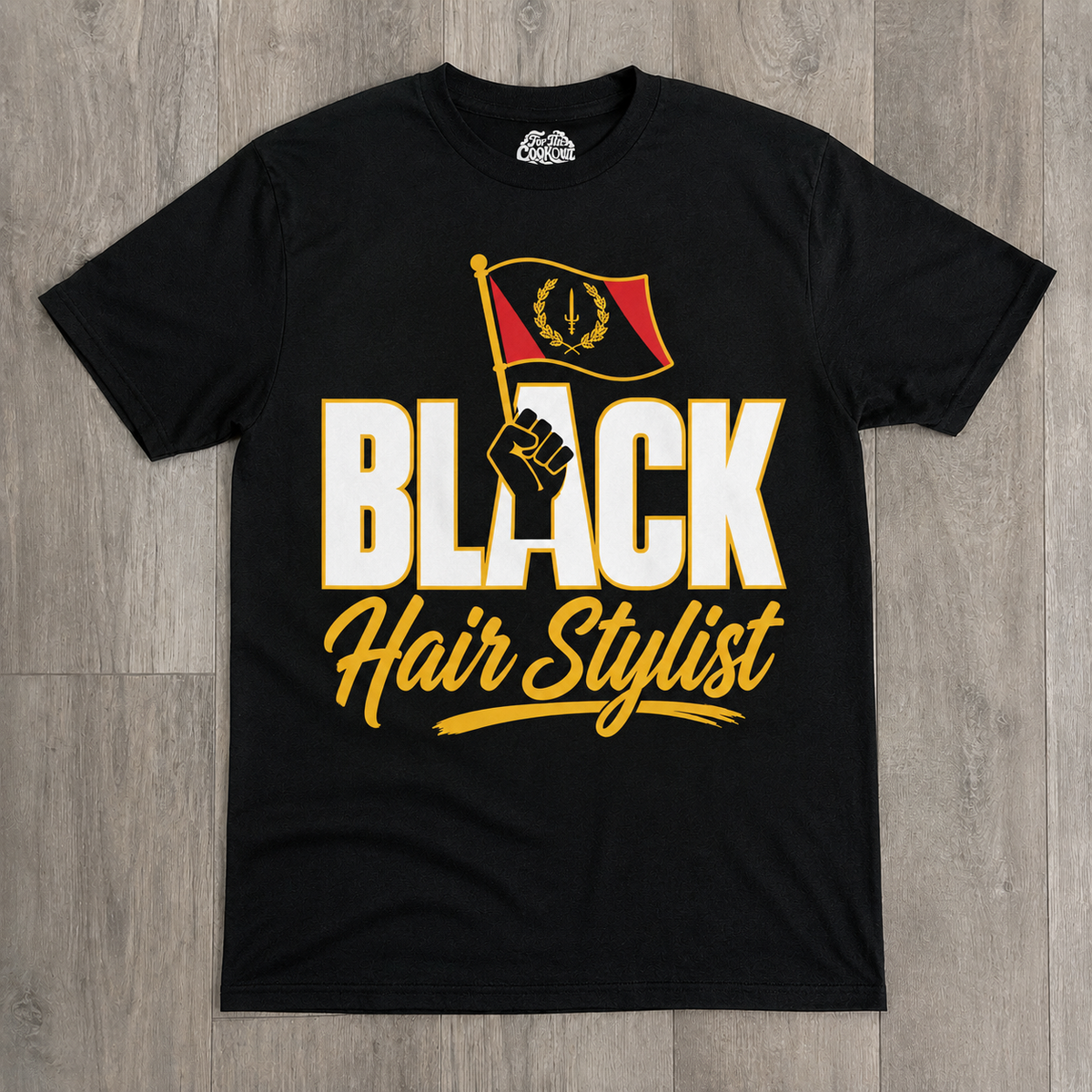 "Black American Hair Stylist" T-shirt