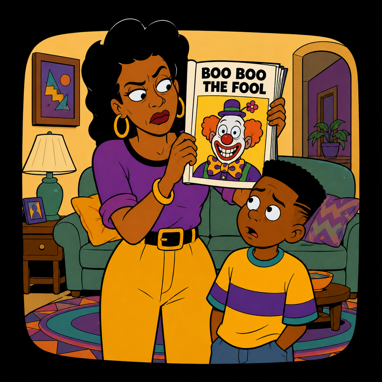 "Boo Boo The Fool (Boy)" T-shirt